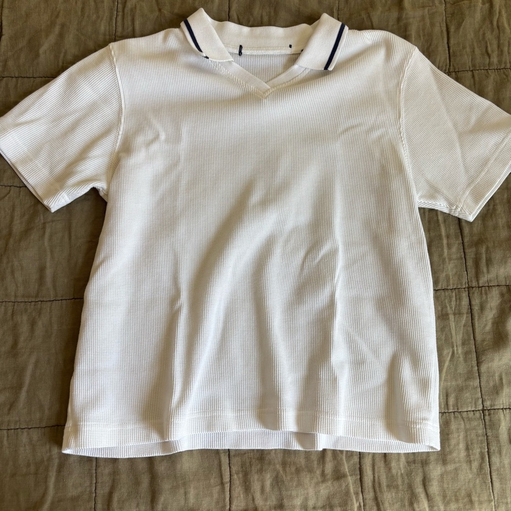 Classic White Men’s Polo Shirt